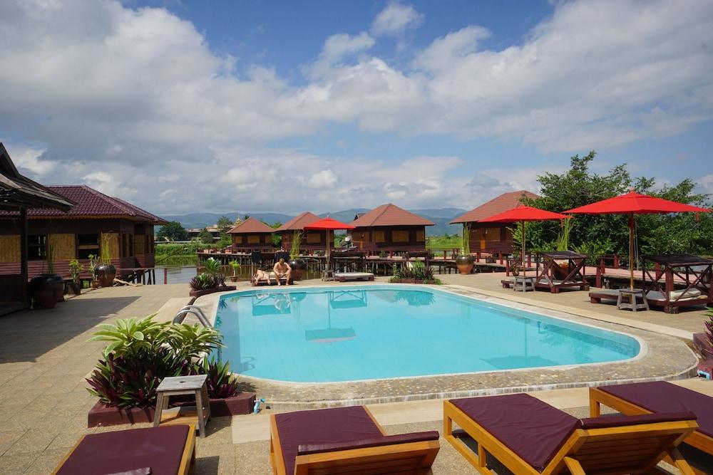 Shwe Inn Tha Floating Resort Inle Lake Eksteriør billede