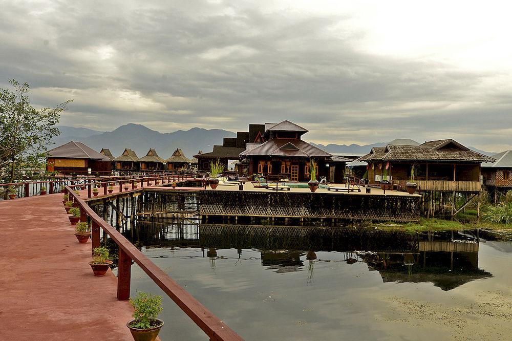 Shwe Inn Tha Floating Resort Inle Lake Eksteriør billede